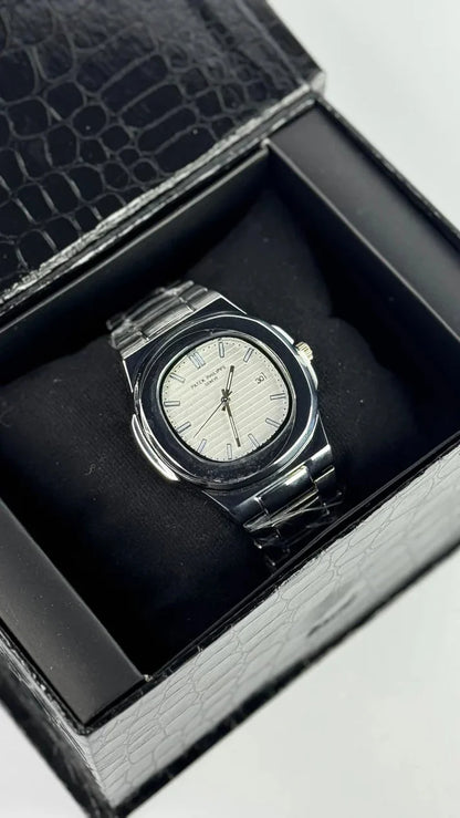 Patek Philippe Nautilus Silver Dial